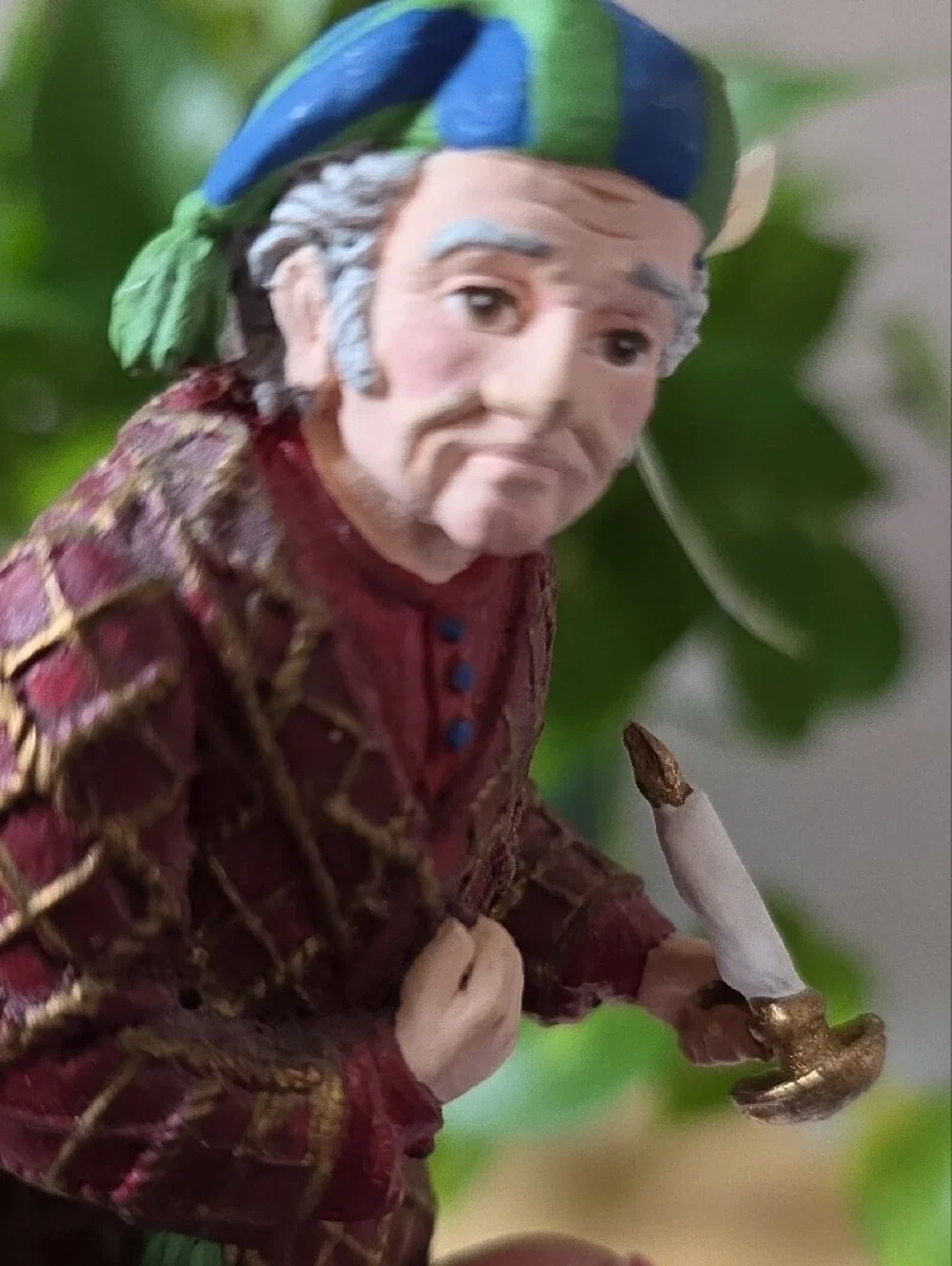 Vintage Department 56 A Christmas Carol Series Ebenezer Scrooge Holiday Ornament